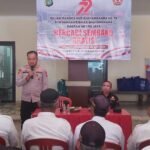 Dalam Rangka 79 Tahun HUT Bhayangkara Polri, Pokdarkamtibmas Bhayangkara Daerah Metro Jaya Berbagi Sembako Gratis